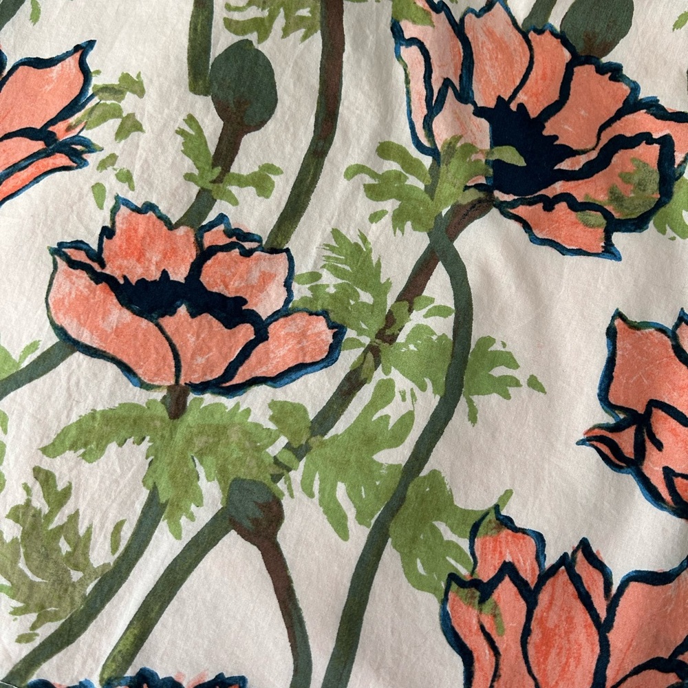 Tory Burch Floral Dress - Pink and Green - Picture 10 of 13